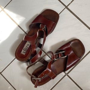 VINTAGE LEATHER SANDALS